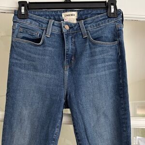 L'AGENCE Classic Blue Skinny Jeans